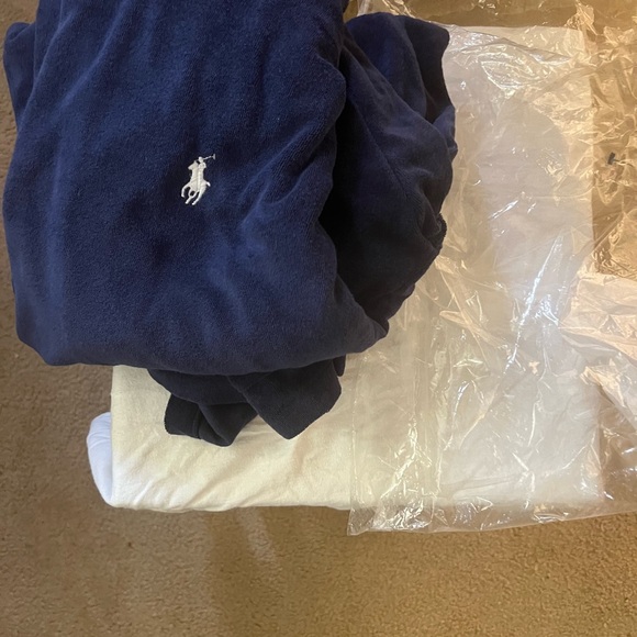 Yellow Or Navy Blue Sweat Hood $80 a Piece - Picture 3 of 4